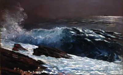 Sunlight on the Coast Winslow Homer